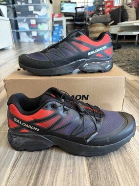 Men's Salomon XT-Pathway 2 Shoes - Asphalt/Black/Fire L49193400